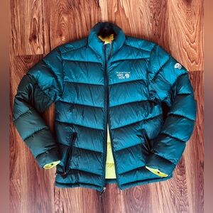 Mountain Hardwear Teal Down Puffer Jacket (Size S)